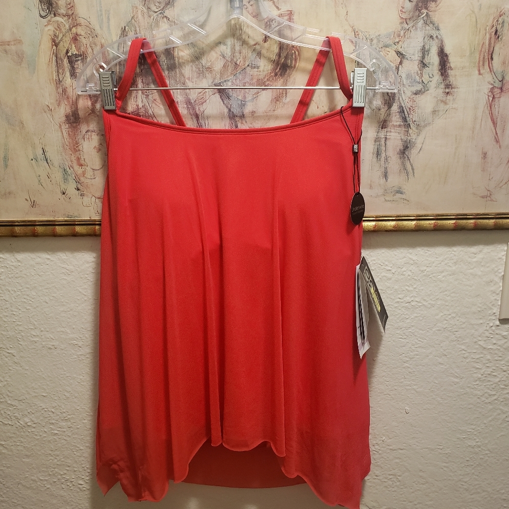 NEW COCO Reef Bathing Suit Tankini Top Bra 38 D